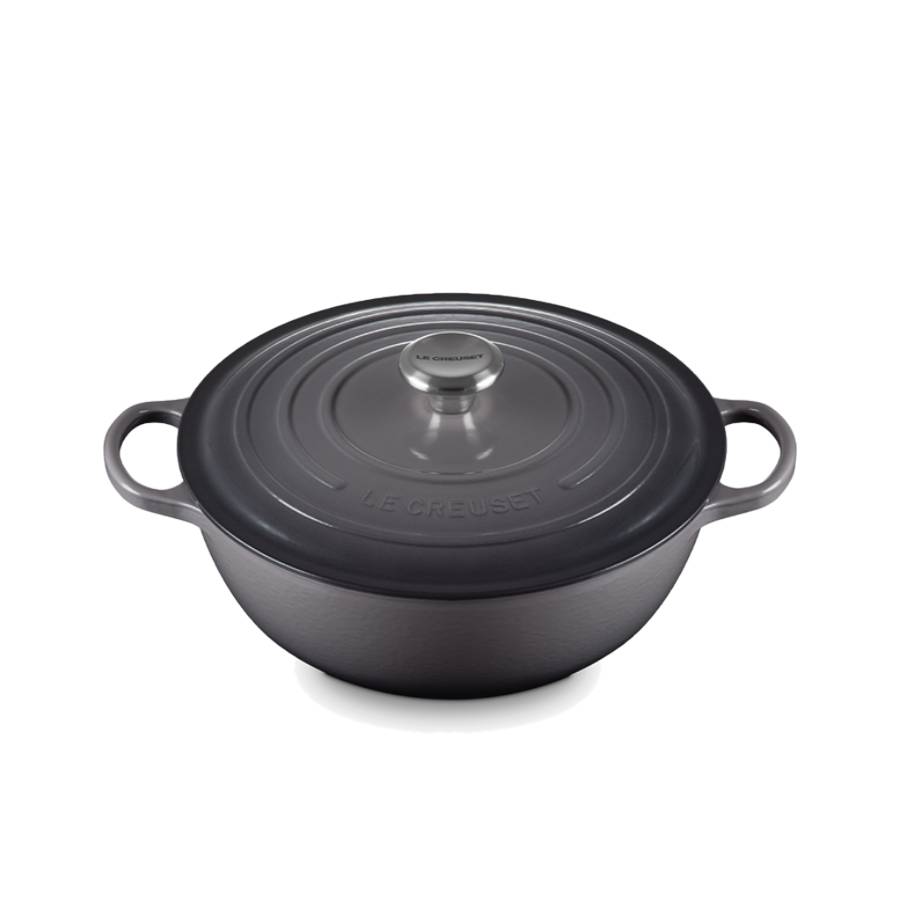 Signature 4.1 L Chef's Dutch Oven with Stainless Steel Knob - Oyster