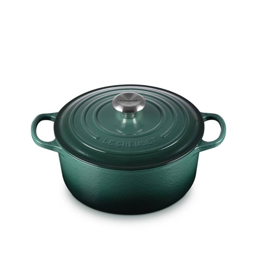 Signature 4.2 L Round Dutch Oven with Stainless Steel Knob - Artichaut
