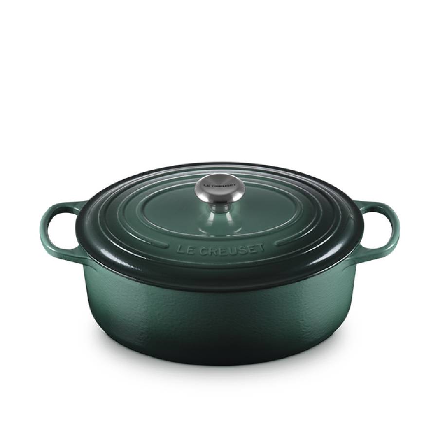 Signature 4.7 L Oval Dutch Oven with Stainless Steel Knob - Artichaut