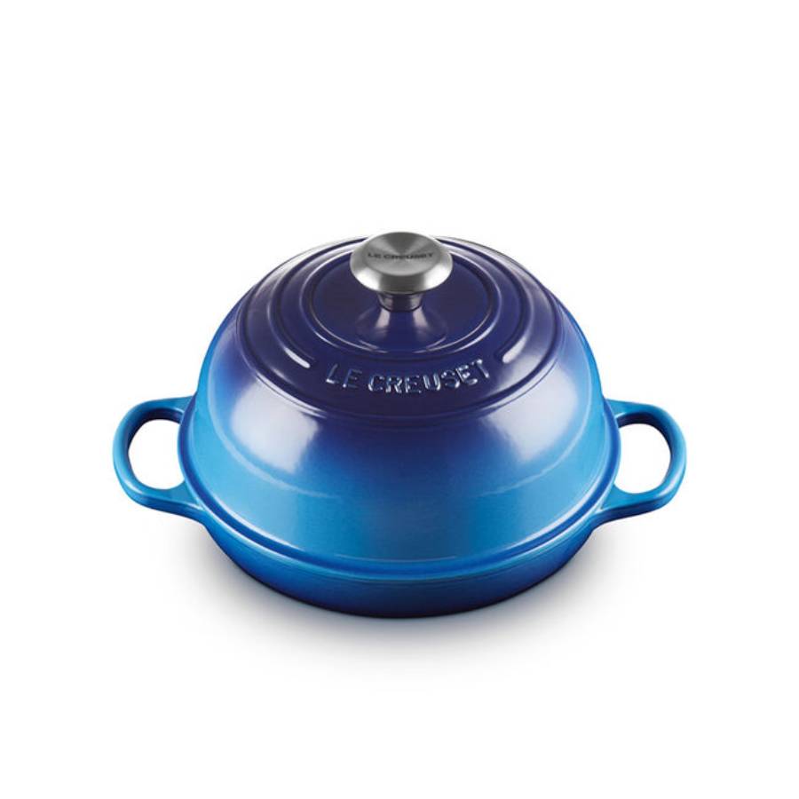 Signature 24 cm Bread Oven with Stainless Steel knob - Blueberry