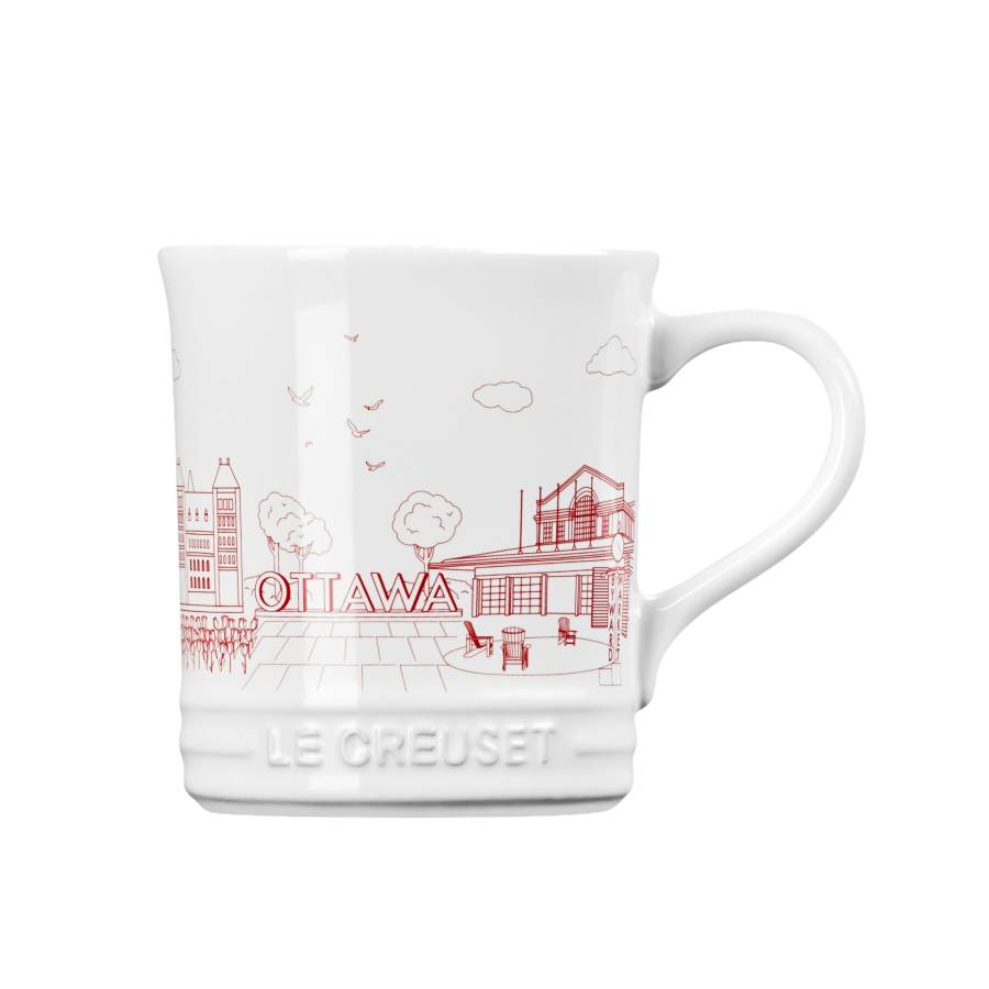Canadian Destination Ottawa Mug - White - 400 ml