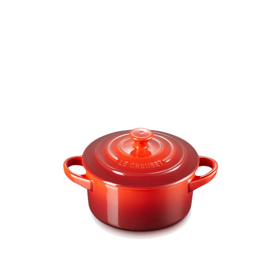 .25 L Mini Round Cocotte - Cerise