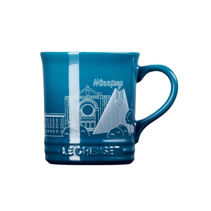 Canadian Destination Winnipeg Mug - Teal - 400 ml
