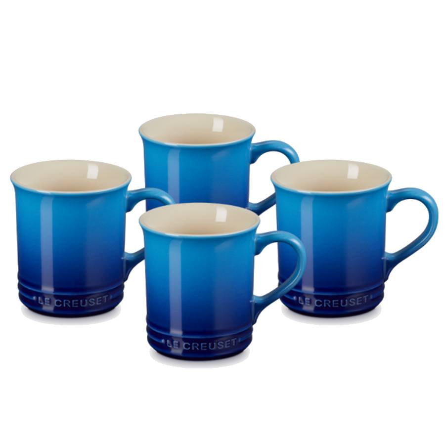 Classic 0.4 L Mugs - Blueberry - Set of 4