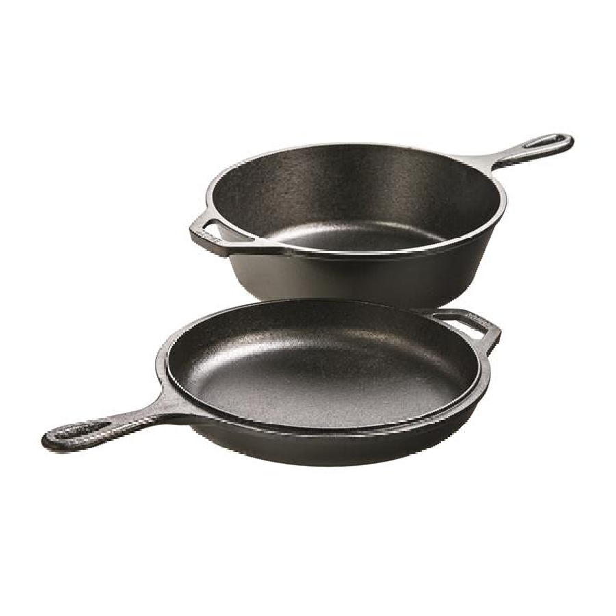 Combinaison dutch oven de 3 litres et poêle à frire de 10,5 pouces