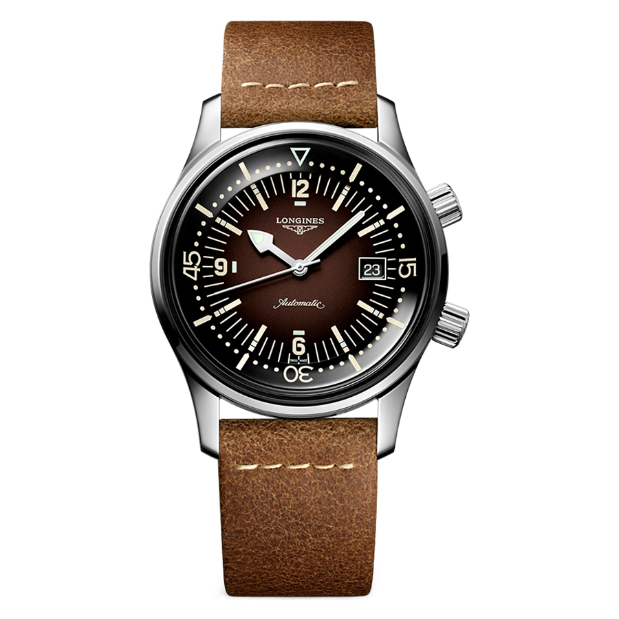 Montre Legends Diver - Unisexe - Argent/marron