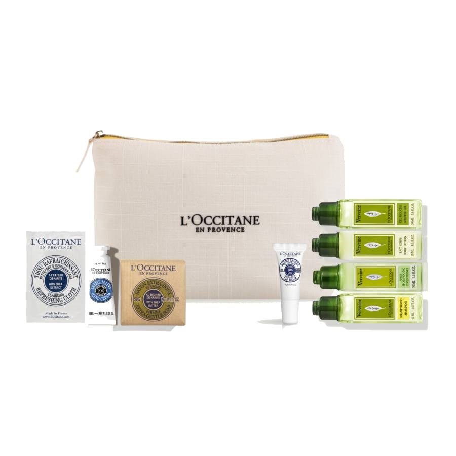 Verbena Travel Pouch Kit