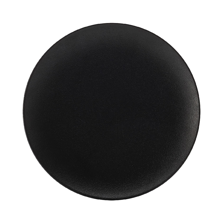 Caviar Round Platter - Black