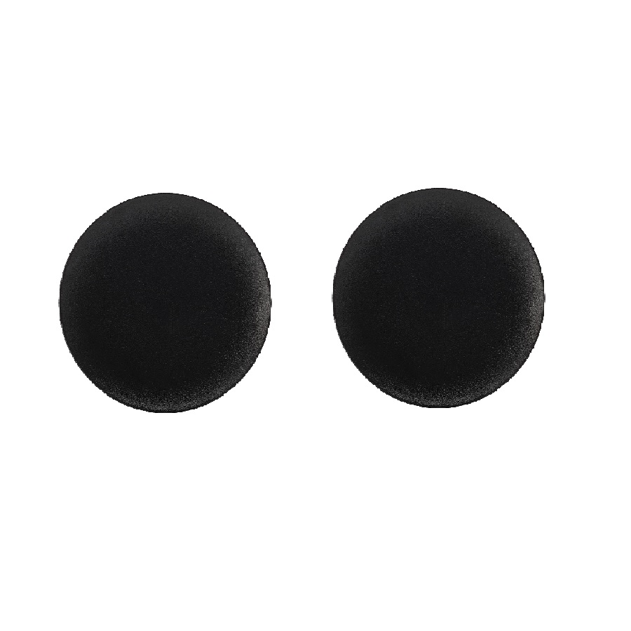 Ensemble de 2 Plats ronds- Noir