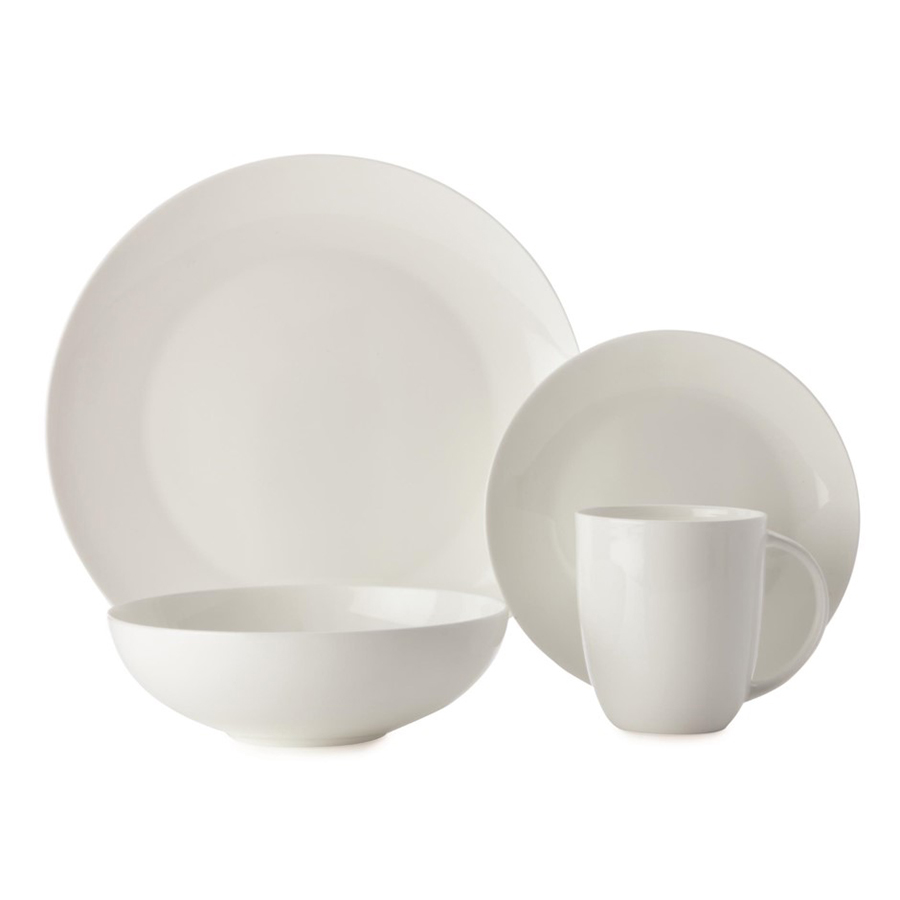 Cashmere Coupe 16-Piece Dinnerware Set