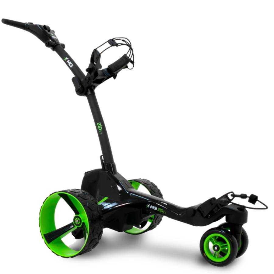 Chariot de golf électrique sans télécommande ZIP X5 - Noir mat brillant