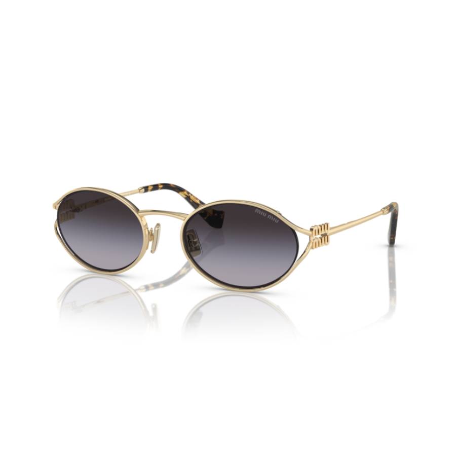Oval Sunglasses - Women - Pale Gold