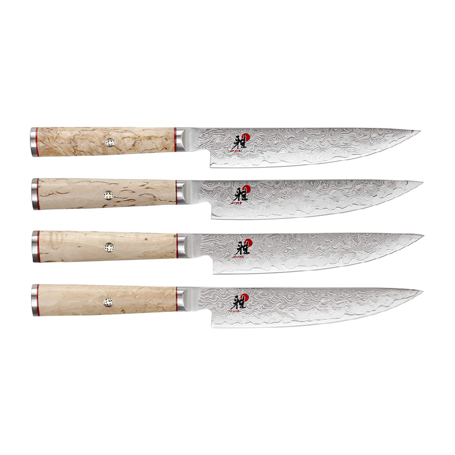 Birchwood 5000 Mcdb 4-piece Steak Set With Box