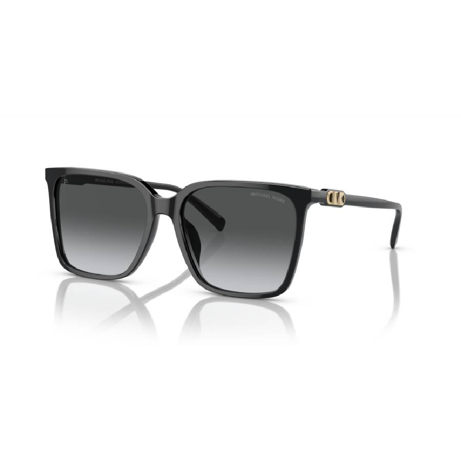 Canberra Polarized Square Sunglasses - Women - Black