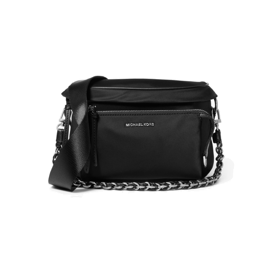 Jet Set Travel Recycled Nylon Sling Pack - Black - Medium