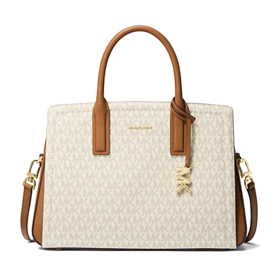 Laila Satchel - Vanilla/Acorn - Medium