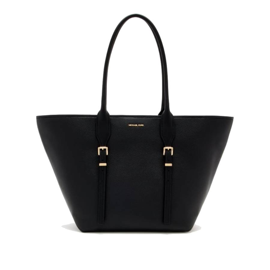 Moore Buckle Tote - Black - Large
