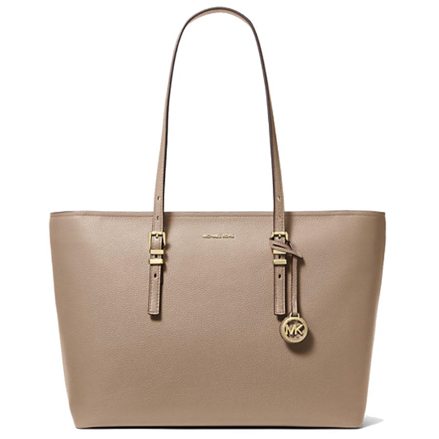Sac fourre-tout Quinn en cuir grainé - Bouleau - Grand
