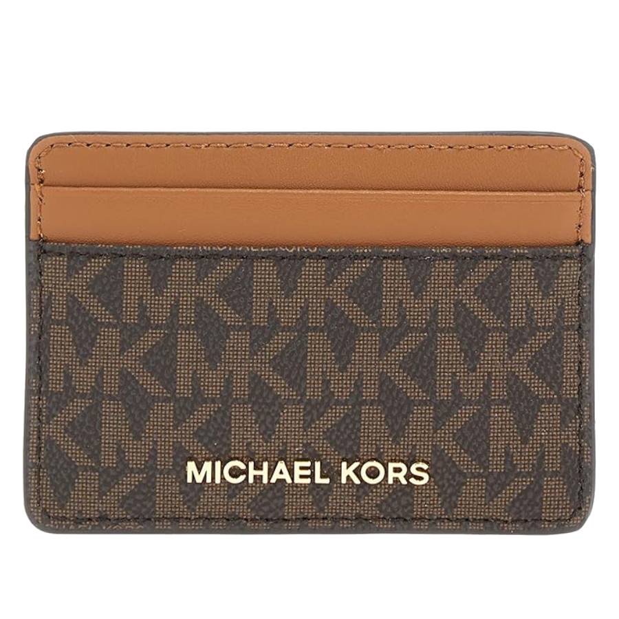 Jet Set Card Holder - Small - Brown