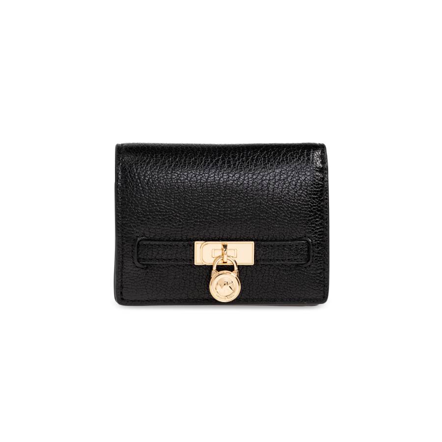 Hamilton Moderne Leather Wallet - Black - Small
