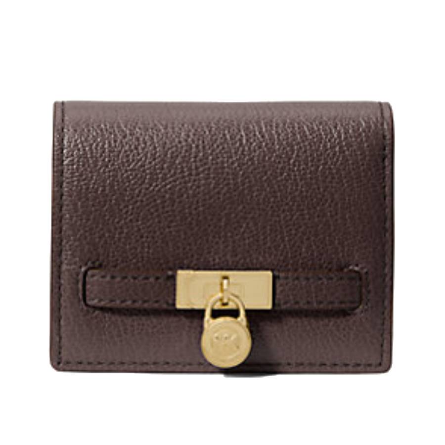 Hamilton Moderne Leather Wallet - Chocolate Brown - Small