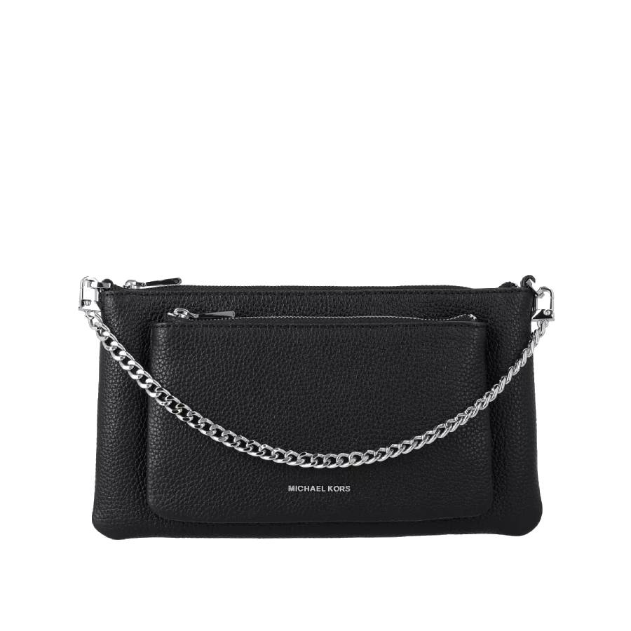 Jet Set Pocket Crossbody Bag - Black - Medium