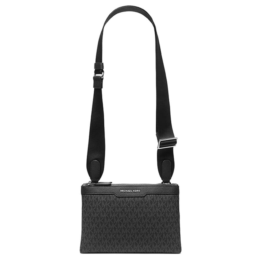 Sac à bandoulière Hudson Signature Logo - Noir - Petit
