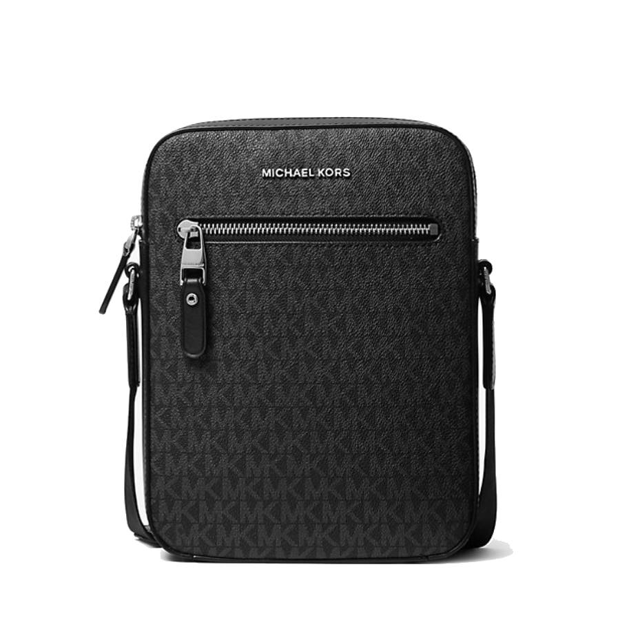 Varick Logo Flight Bag - Black
