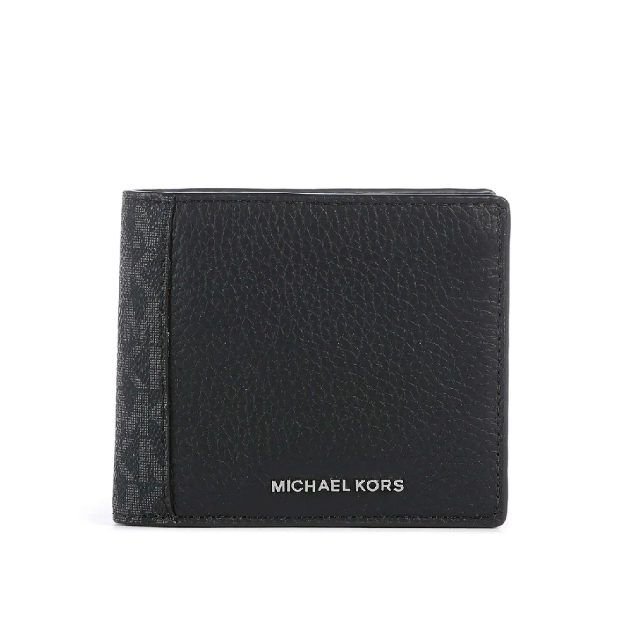 Hudson Billfold Wallet with Coin Pocket - Black