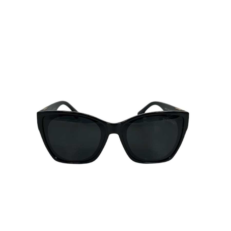 Irregular Polarized Sunglasses - Black