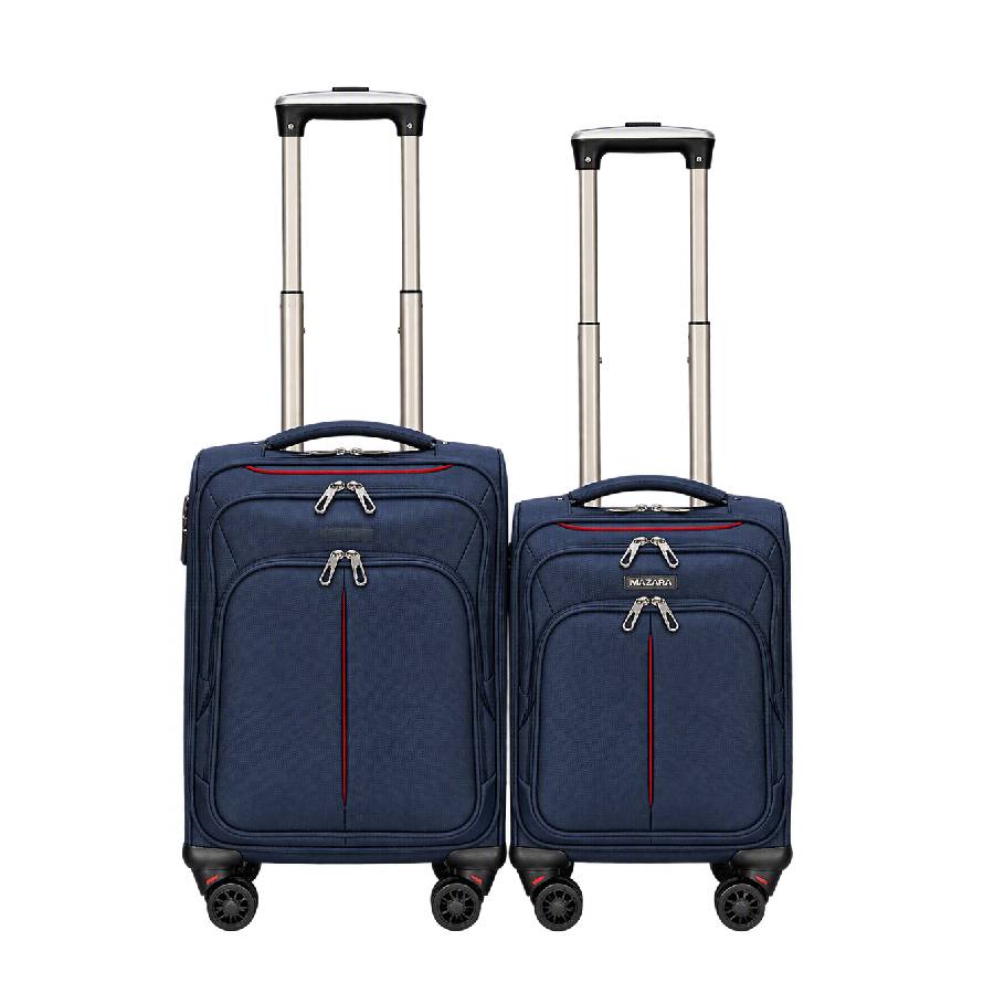 Soft Side Carry On Luggage Set - Navy - 2 pieces