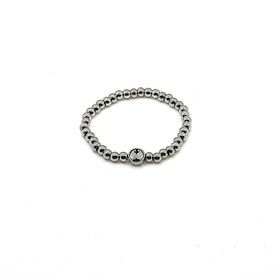 Bracelet zodiaque en acier inoxydable - Gémeaux