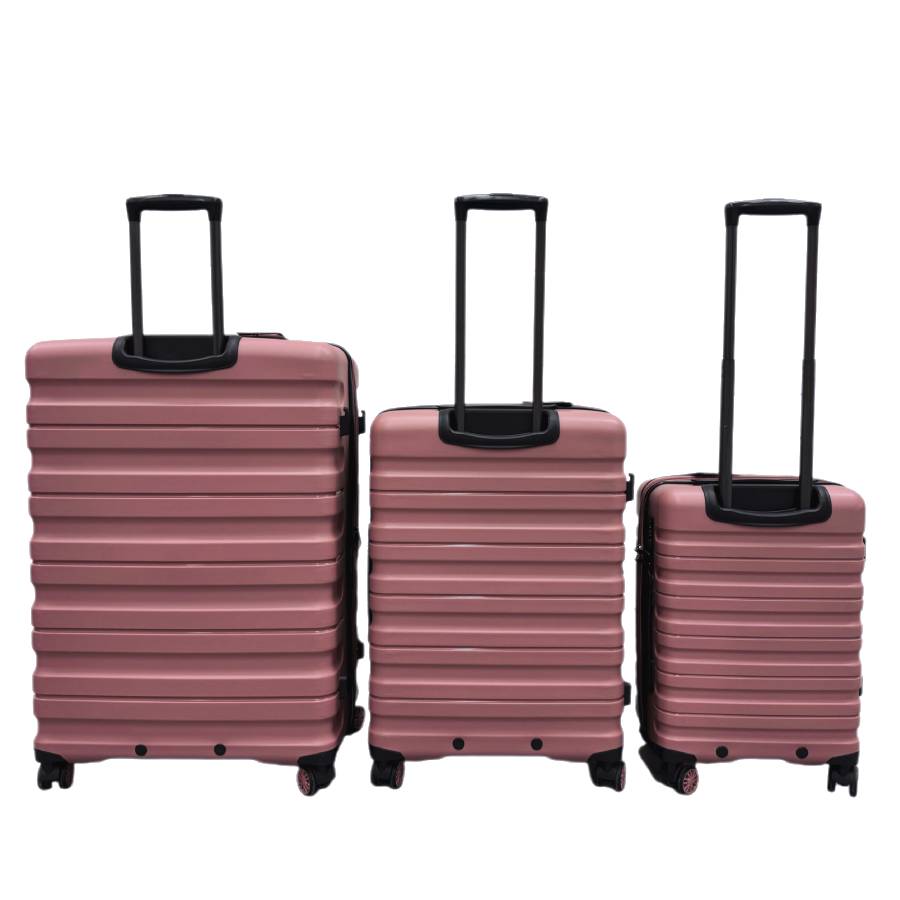 Tracker Luggage Sets - Rose Gold - 3pcs
