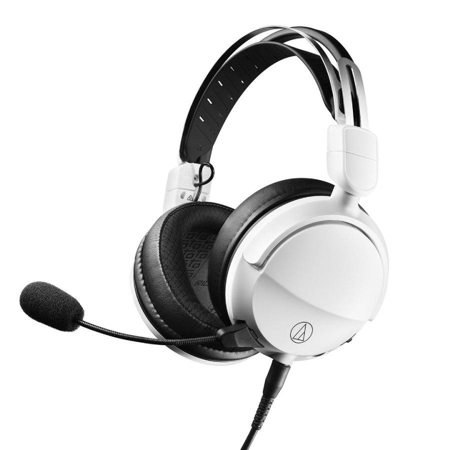 High-Fidelity Closed-Back Gaming Headset - White