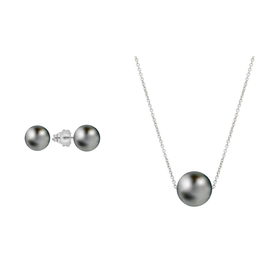 Ensemble Collier et Boucles d'oreilles Reina 