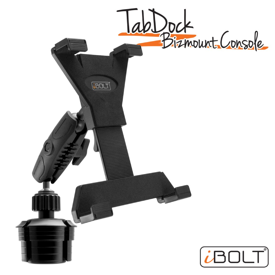 Ibolt Tabdock Concole Cup Holder Mount