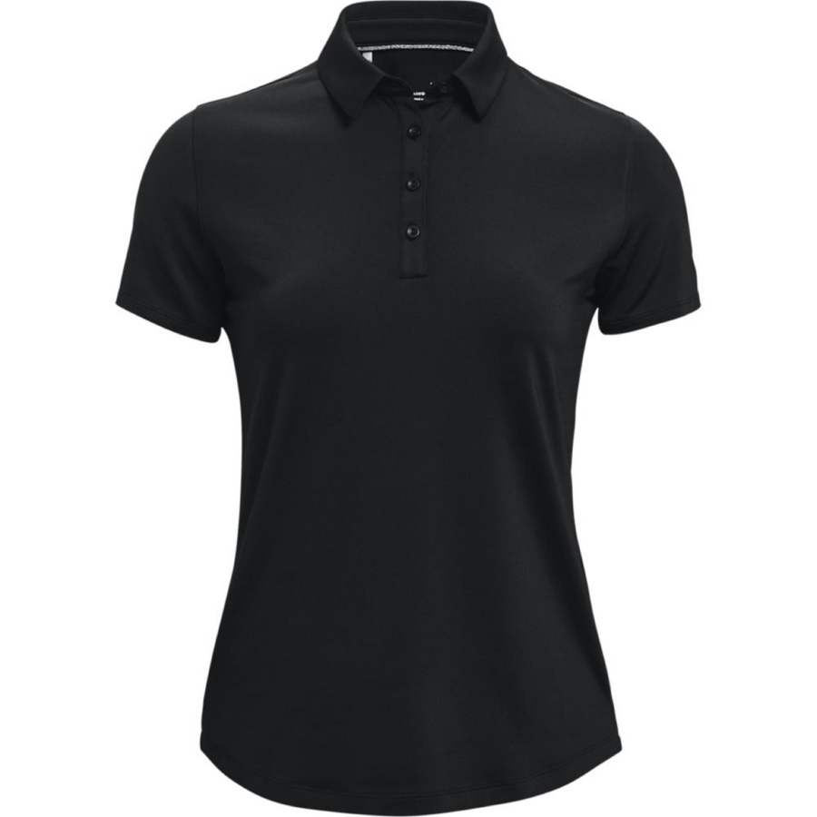 Zinger Short Sleeve Polo - Women - Black - Medium