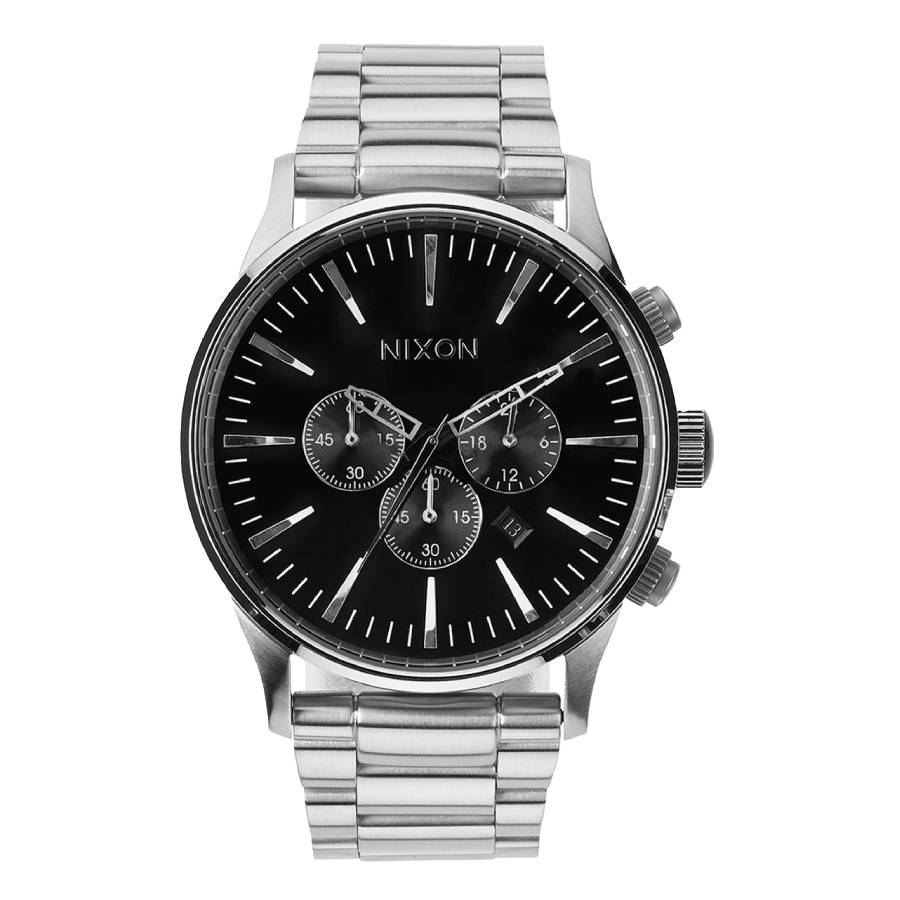 Montre Sentry Chrono - Homme - Noir / Argent