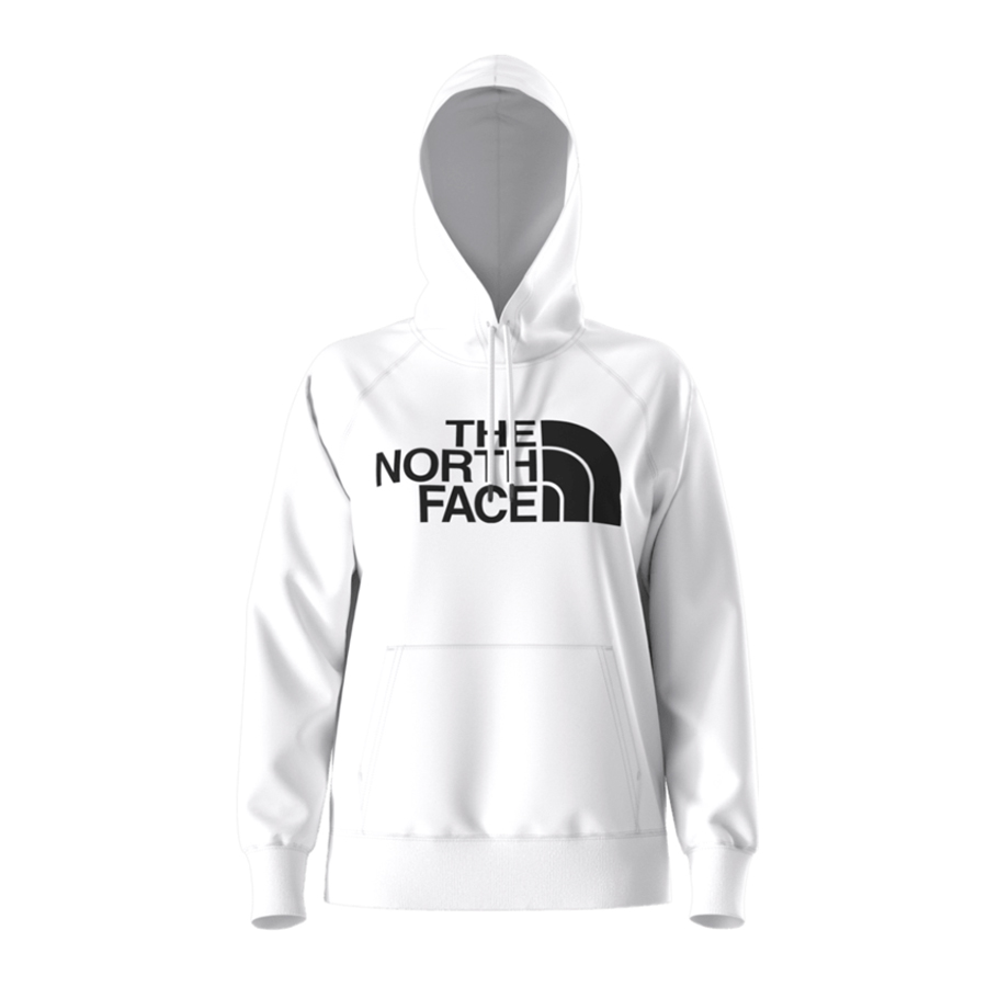 Pull à capuche Half Dome - Femmes - Blanc / Noir - Petit