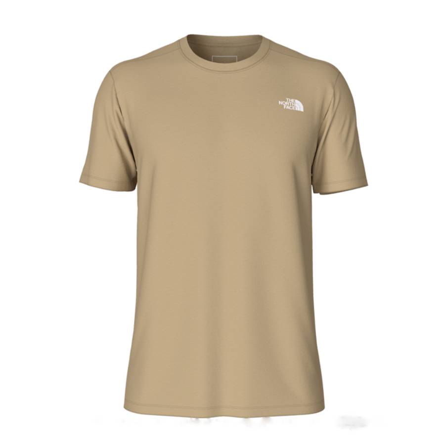 Wander Short Sleeve - Men - Khaki - Extra Large