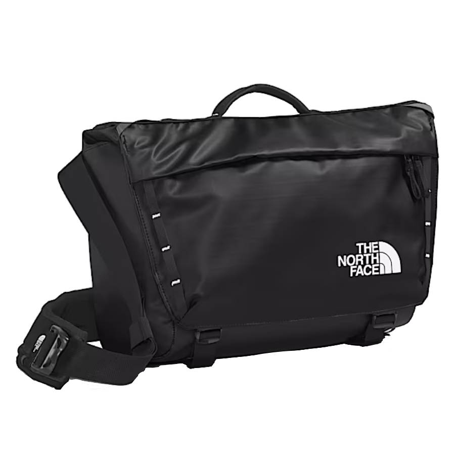 Base Camp Voyager Messenger Bag - Men - TNF Black/Asphalt Grey - One Size