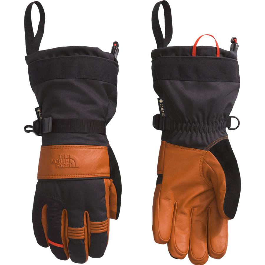 Montana Pro GTX Glove - Unisex - Leather Brown/Asphalt Grey - Large