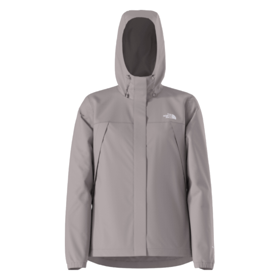 Antora Rain Jacket - Women - Moonstone Grey - Medium