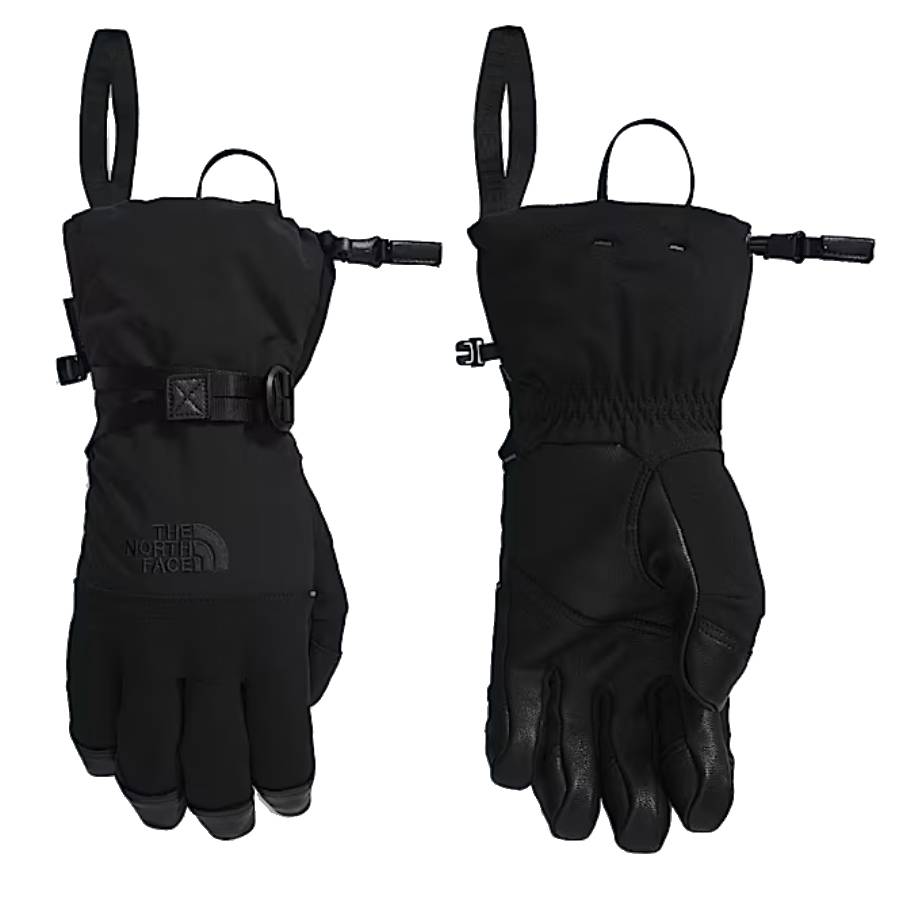 Montana Leather WP Glove - Unisex - TNF Black/TNF Black Heather - Medium