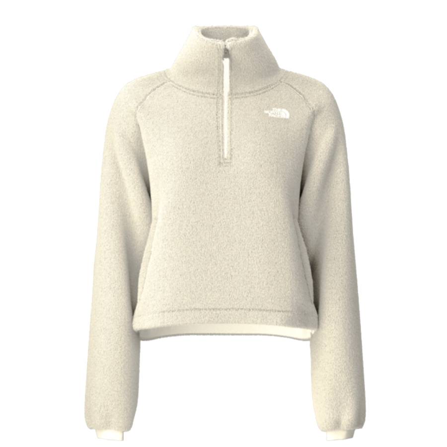 Osito Lux 1/4 Zip Jacket - Women - White Dune - Small