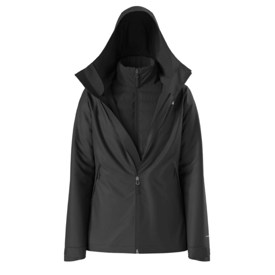 Veste à Capuche Carto Mono Triclimate - Femmes - TNF Noir - Grand