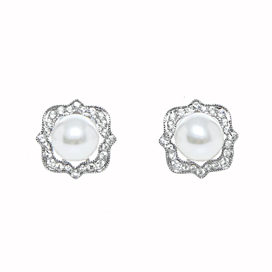 Boucles d'oreilles Princesse Halo