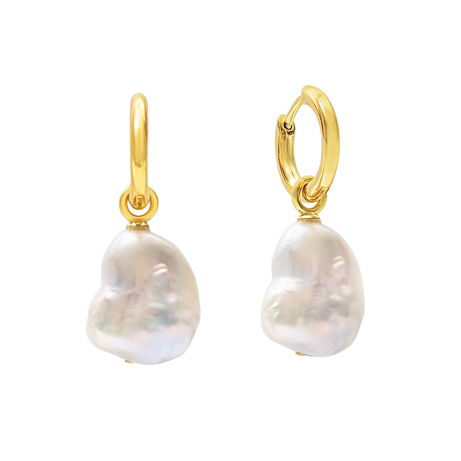 Azalea Gold Hoops