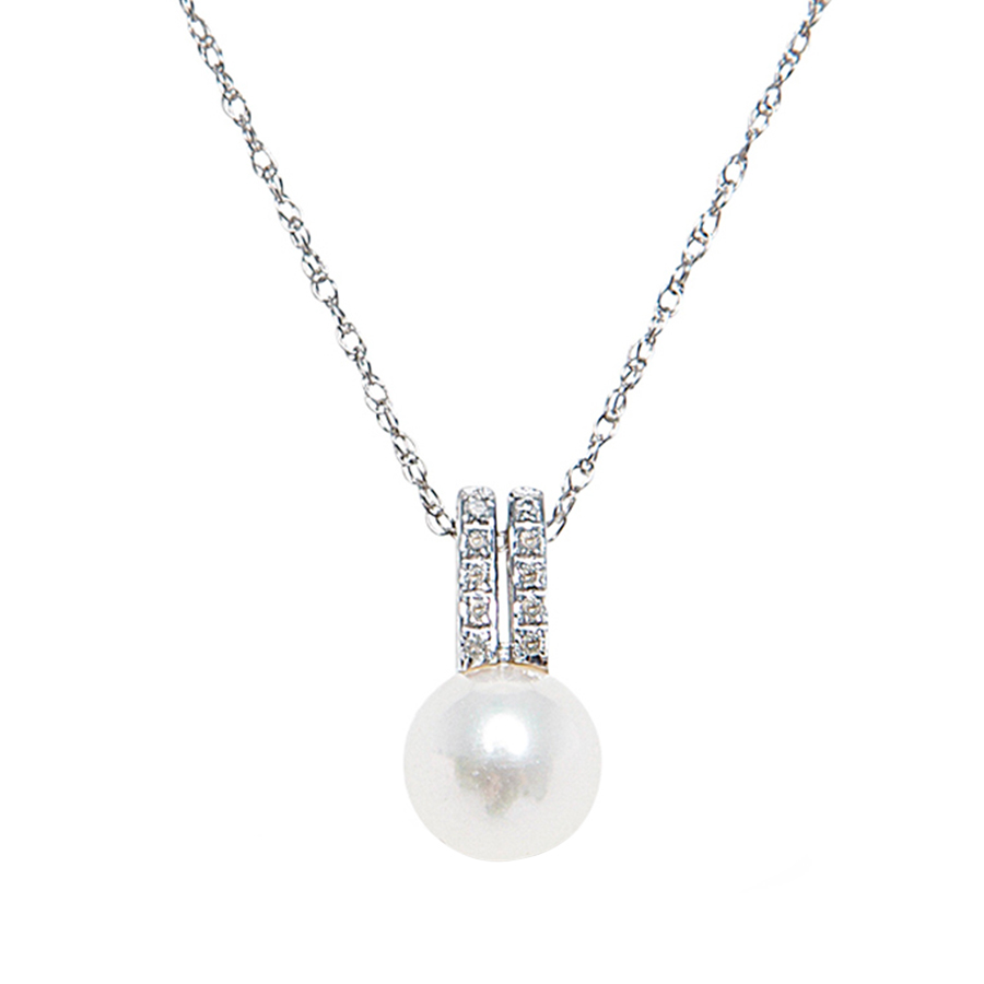 Diamond Mini Bar Necklace