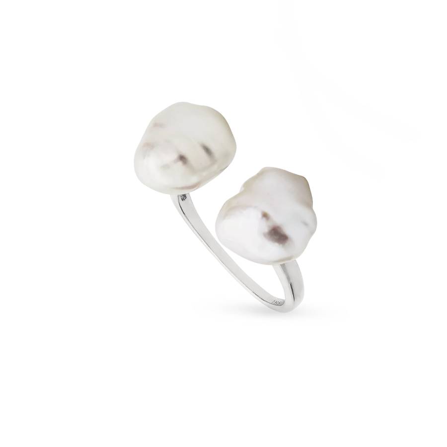 Daphne Opened Ring - Silver - 7